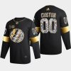 2022 23 custom islanders black golden diamond 50th anniversary jersey