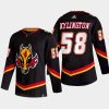 2022 23 oliver kylington flames black alternate authentic jersey