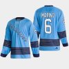 2022 john marino penguins blue team classics heritage jersey