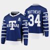 auston matthews toronto arenas blue team classics heritage jersey