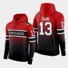 blackhawks max domi red black reverse retro 2.0 special edition hoodie