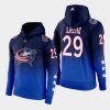 blue jackets patrik laine blue reverse retro 2.0 color crash hoodie