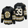 boston bruins morgan geekie 100th anniversary 2023 24 premier jersey black