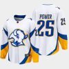 buffalo sabres owen power special edition 2.0 2022 breakaway retro jersey white