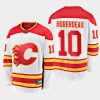 calgary flames jonathan huberdeau away breakaway player jersey white