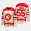 calgary flames noah hanifin 2023 nhl heritage classic premier breakaway player jersey cream