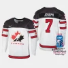 canada hockey pierre olivier joseph 2023 iihf world championship men home jersey white