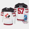 canada hockey tyler myers 2023 iihf world championship men home jersey white