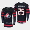 canada kevin korchinski 2023 iihf world junior champions jersey black