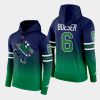 canucks brock boeser navy green reverse retro 2.0 special edition hoodie