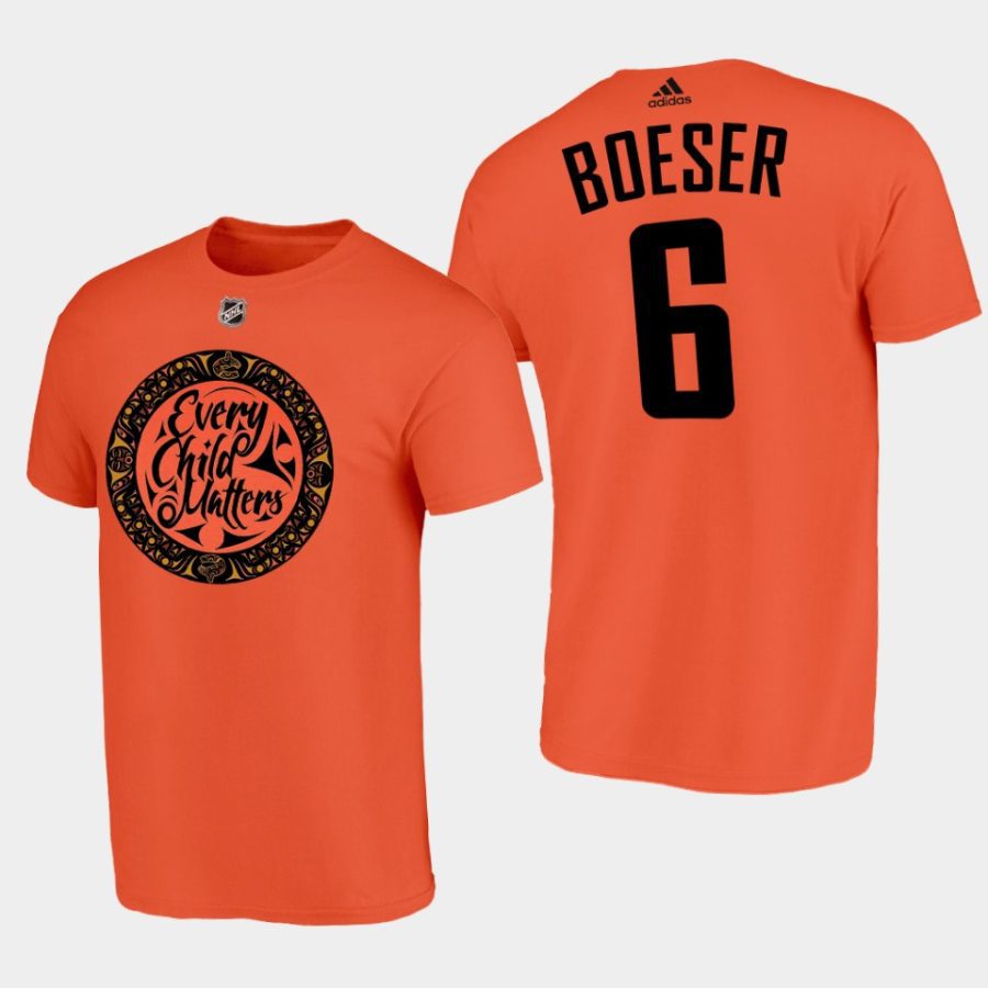 canucks brock boeser orange national day for truth and reconciliation limited tee