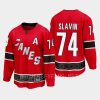 carolina hurricanes jaccob slavin special edition 2.0 2022 breakaway retro jersey red