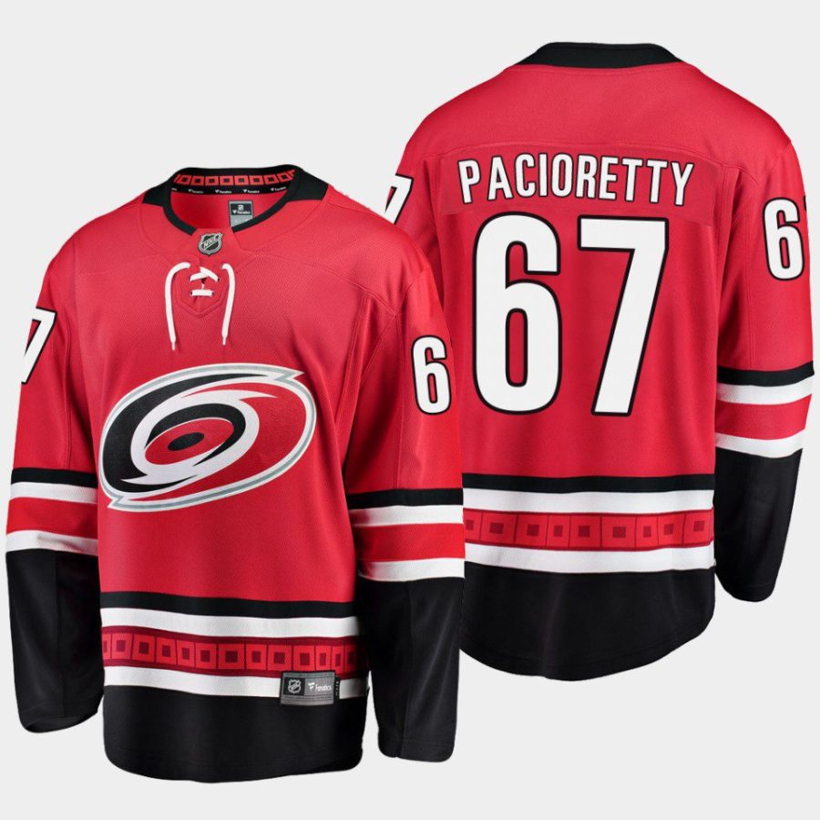 carolina hurricanes max pacioretty home 2022 breakaway player jersey red