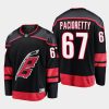 carolina hurricanes max pacioretty primary home 2022 23 breakaway player jersey black