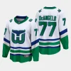 carolina hurricanes tony deangelo whalers premier breakaway jersey white