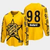 chicago blackhawks connor bedard 2024 nhl all star game breakaway jersey yellow