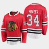 chicago blackhawks petr mrazek home breakaway player jersey red