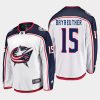 columbus blue jackets gavin bayreuther away breakaway player jersey white