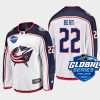 columbus blue jackets jake bean 2022 nhl global series away jersey white