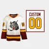 custom chicago wolves white 2023 24ahl authentic quicklite 30th season jersey