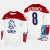 czechia hockey ondrej beranek 2023 iihf world championship men home jersey white