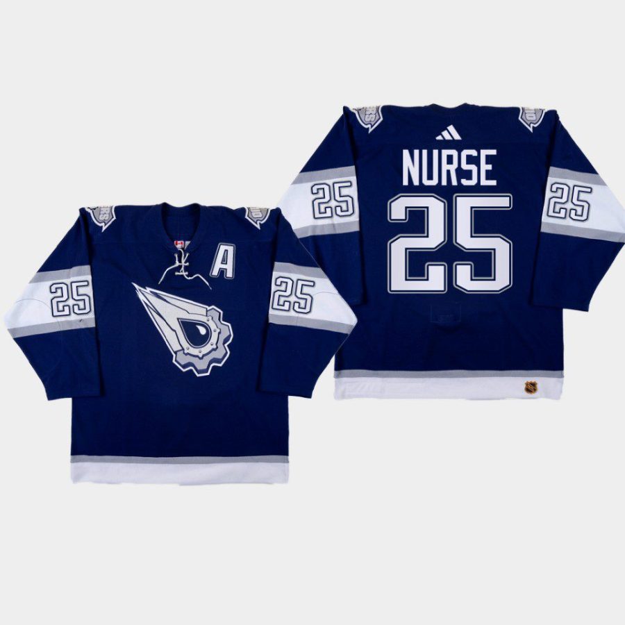 darnell nurse oilers navy 2022 23reverse retro 2.0 replica jersey