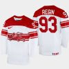 denmark hockey peter regin 2022 iihf world championship home jersey white