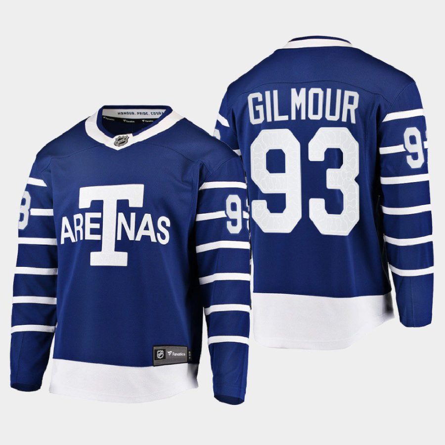 doug gilmour toronto arenas blue team classics heritage jersey