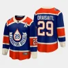 edmonton oilers leon draisaitl 2023 nhl heritage classic premier breakaway player jersey royal