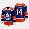 edmonton oilers mattias ekholm 2023 nhl heritage classic premier breakaway player jersey royal