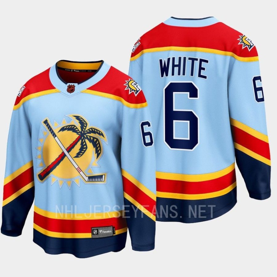 florida panthers colin white special edition 2.0 2022 breakaway retro jersey blue