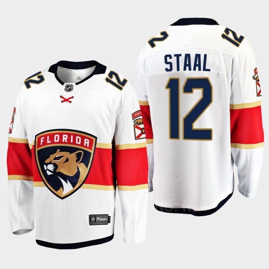 florida panthers eric staal away breakaway player jersey white