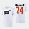 flyers owen tippett white 2024 nhl stadium series logo t shirt