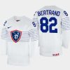 france hockey charles bertrand 2022 iihf world championship home jersey white