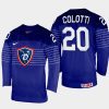 france hockey fabien colotti 2022 iihf world championship away jersey navy