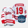 gerald mayhew charlotte checkers white 2024 queen city outdoor classic ahl replica jersey