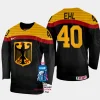 germany hockey alexander ehl 2023 iihf world championship men away jersey black