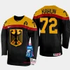 germany hockey dominik kahun 2023 iihf world championship men away jersey black