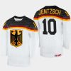 germany hockey taro jentzsch 2022 iihf world championship home jersey white