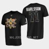 golden knights william karlsson black 2023 pride knight swords t shirt