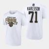 golden knights william karlsson white 2023 stanley cup final t shirt