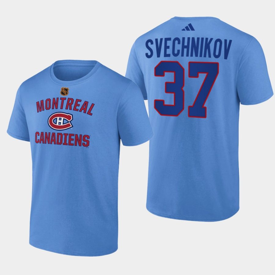 hurricanes andrei svechnikov blue wheelhouse reverse retro 2.0 t shirt