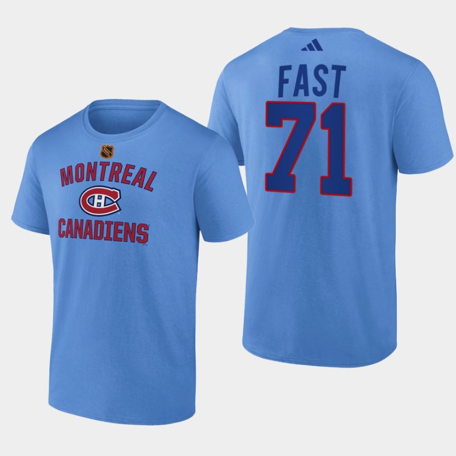 hurricanes jesper fast blue wheelhouse reverse retro 2.0 t shirt