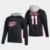 hurricanes jordan staal black skate lace up hoodie