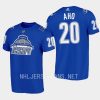 hurricanes sebastian aho blue honor icecaps north carolina night t shirt