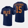 islanders cal clutterbuck navy 2024 nhl stadium series logo t shirt