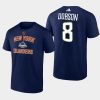 islanders noah dobson navy reverse retro 2.0 wheelhouse t shirt