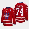 john carlson capitals red 2015 blue line mitchell ness jersey