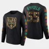 kings quinton byfield black 2023 dia de muertos long sleeve t shirt