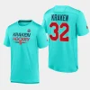 kraken light blue 2024 nhl winter classic authentic pro tech t shirt